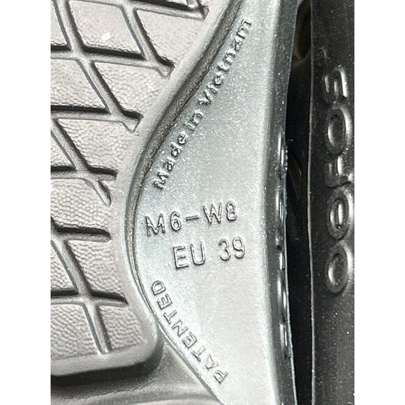 Oofos OOriginal Recovery Sandals Black EU39 M6 W8 Lightweight Arch Support - Picture 4 of 7